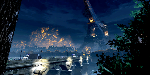 Burning Paris